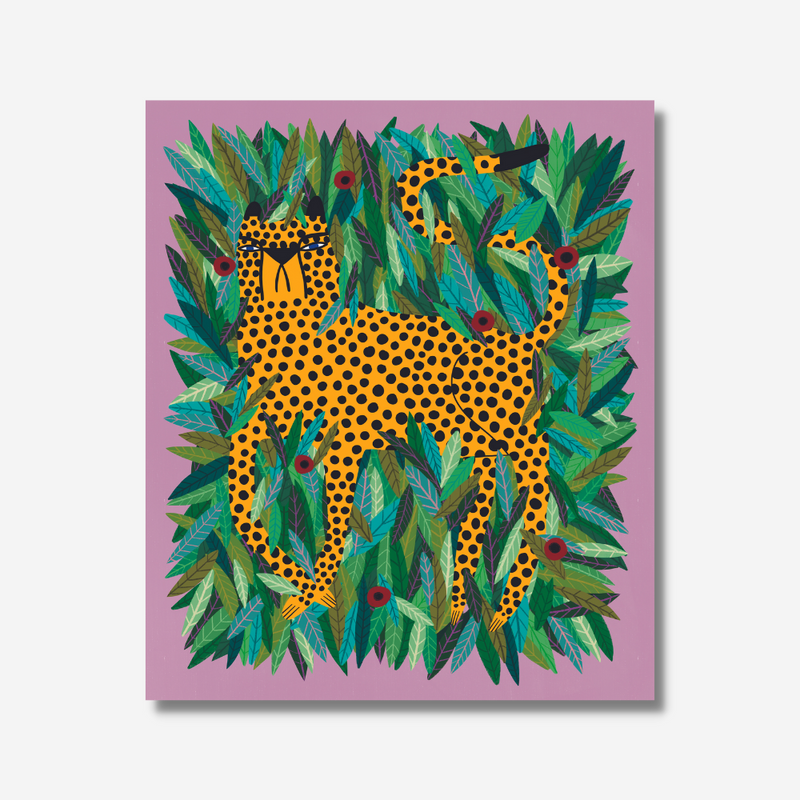 Print - Cheetah in the Bush